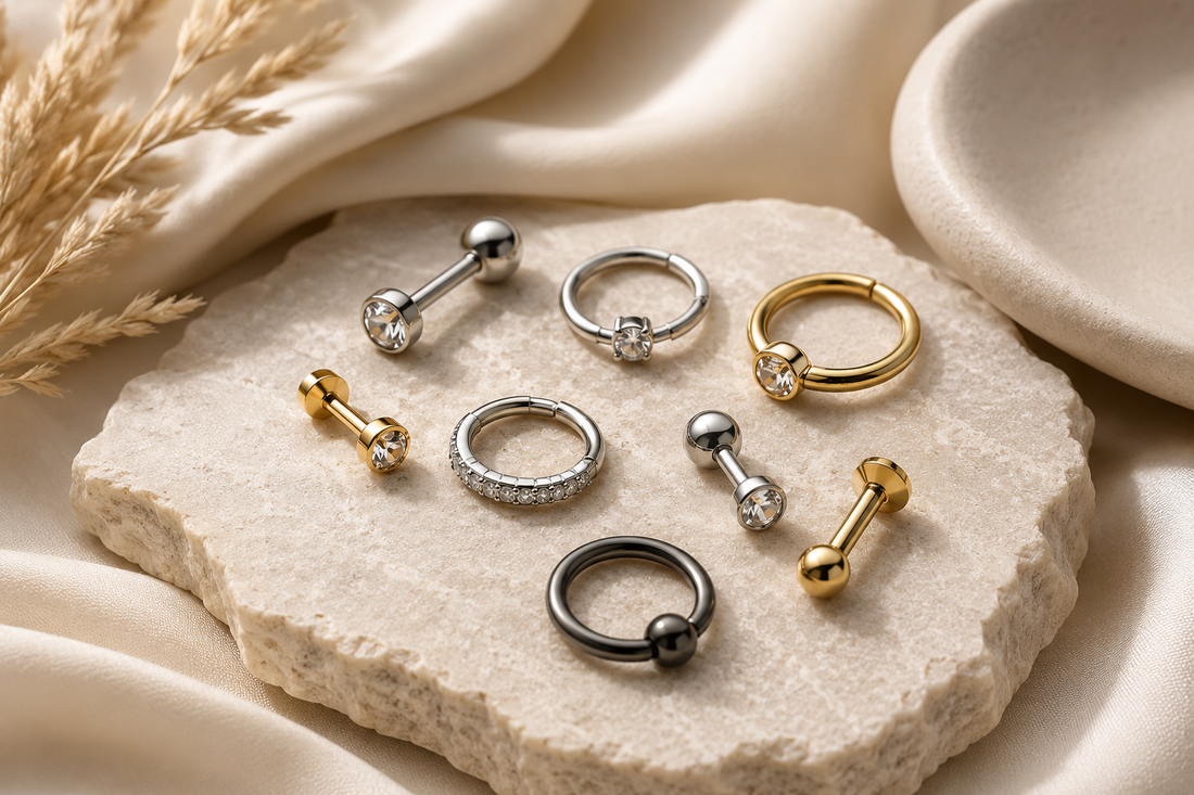 Safe Metals for Fresh Piercings: Beginner’s Guide