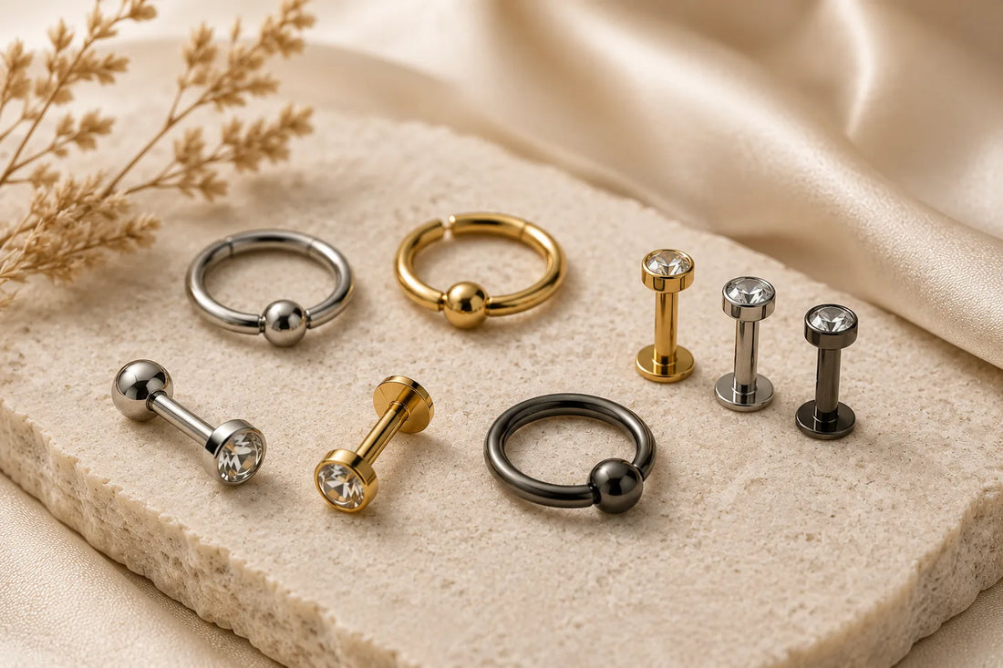 Safe Metals for Fresh Piercings: Beginner’s Guide