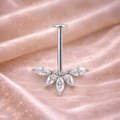 Silver colour Upper Helix (BUGADI) 5 Petals(15G)- 1 Piece