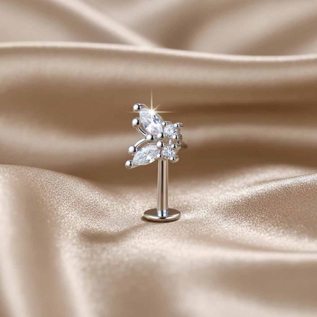 Butterfly Upper Helix ( BUGADI ) studs- 1pc