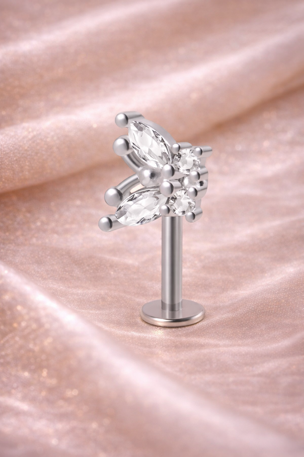 Butterfly Upper Helix ( BUGADI ) studs- 1pc