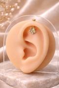 Flower Shape Upper Helix(BUGADI) Stud - SINGLE
